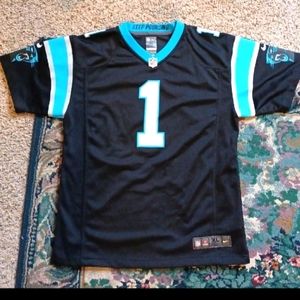 Youth size 18/20 Cam Newton Jersey